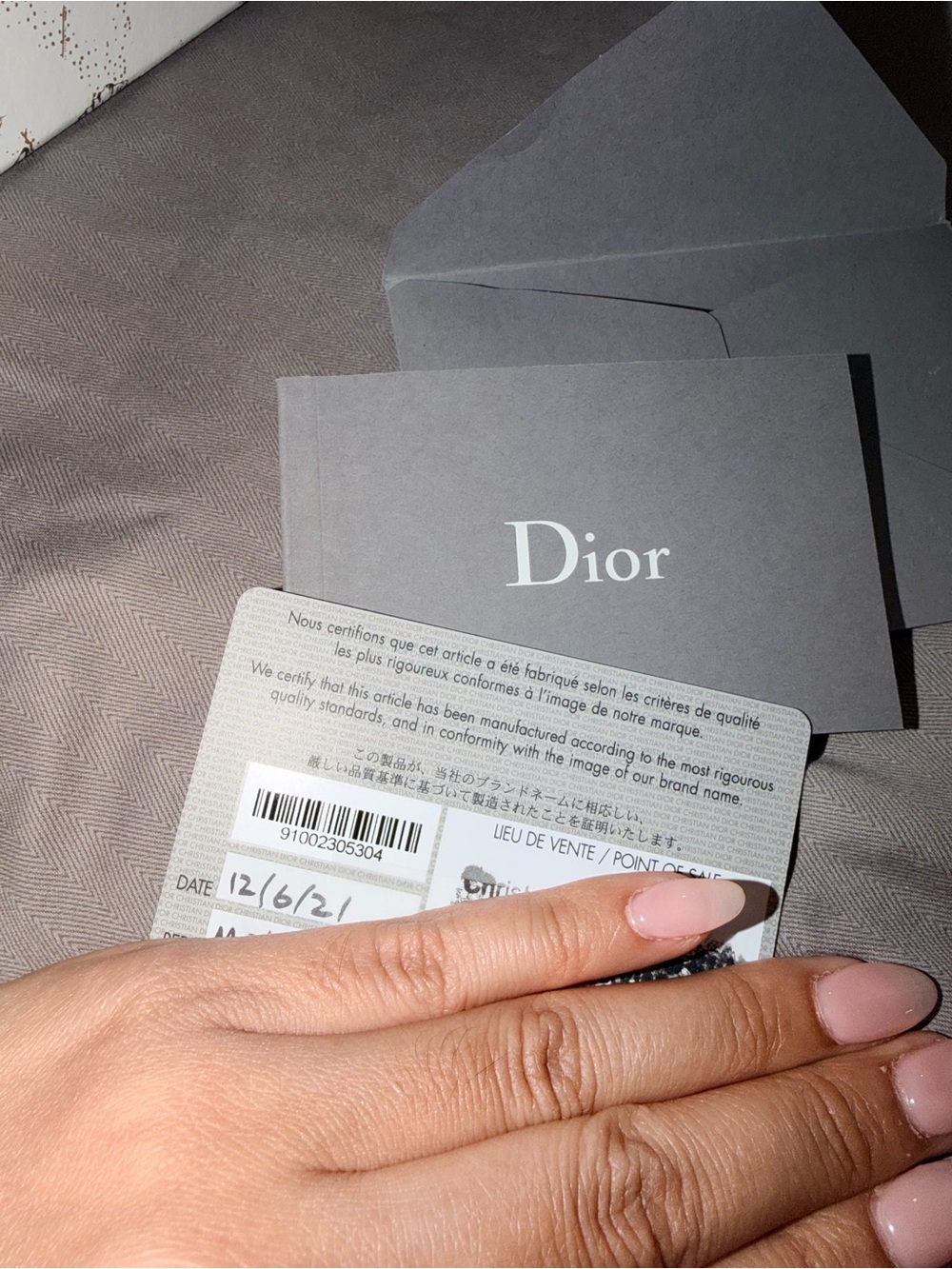 Dior oblique gray Jacquard Saddle medium - Picture 14 of 15